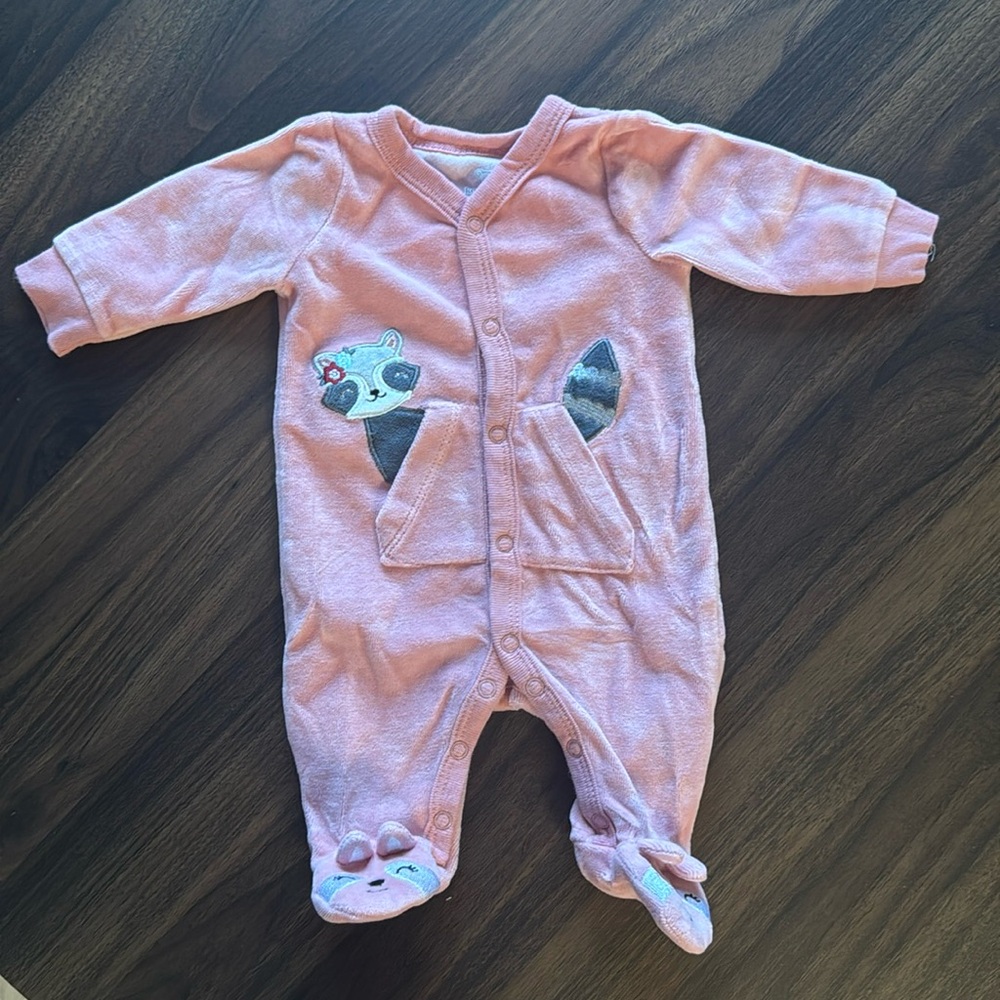 Baby girl sleeper